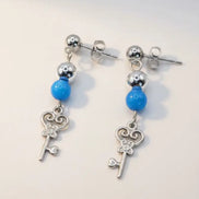 Solvaris-Messenger of the Kingdom Earrings-Edelstahl Gold & Silver - Silber - Ohrringe