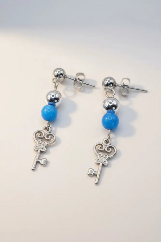 Solvaris-Messenger of the Kingdom Earrings-Edelstahl Gold & Silver - Silber - Ohrringe