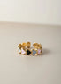 Solvaris-Stormlight Ring-Edelstahl- Grey & White Gold - Grau - Ringe